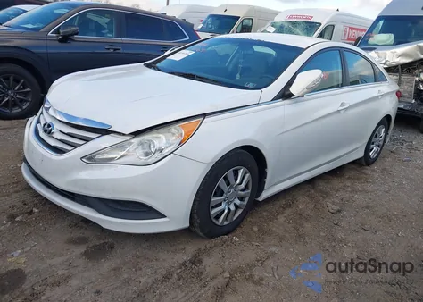 2014 Hyundai Sonata Gls from USA, damaged, VIN 5NPEB4AC3EH876331